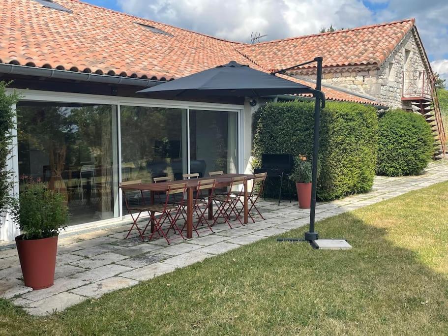 Villa Grange rénovée du XVIIIème siècle à L'Hospitalet  Extérieur photo