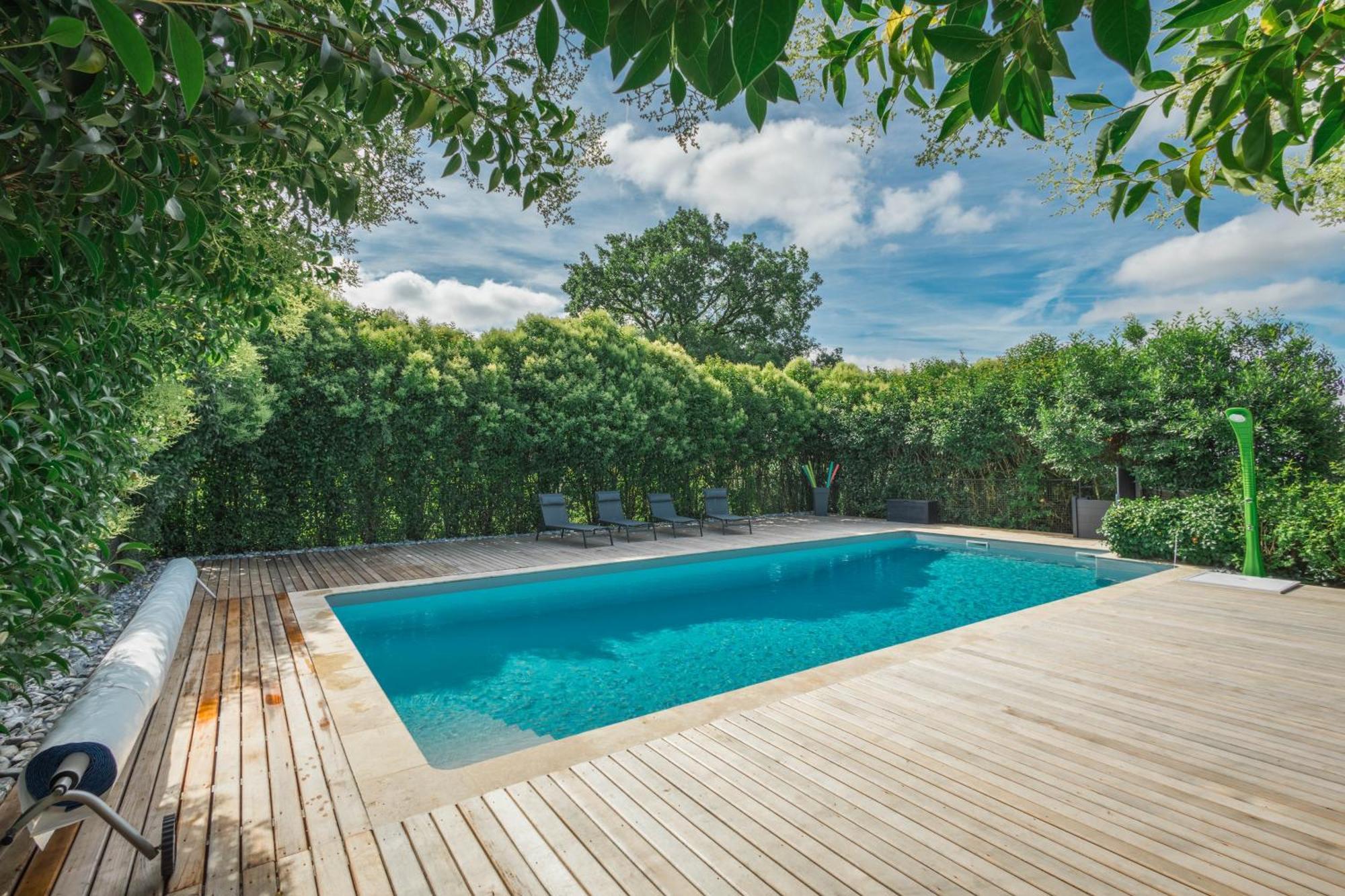 Villa Grange rénovée du XVIIIème siècle à L'Hospitalet  Extérieur photo